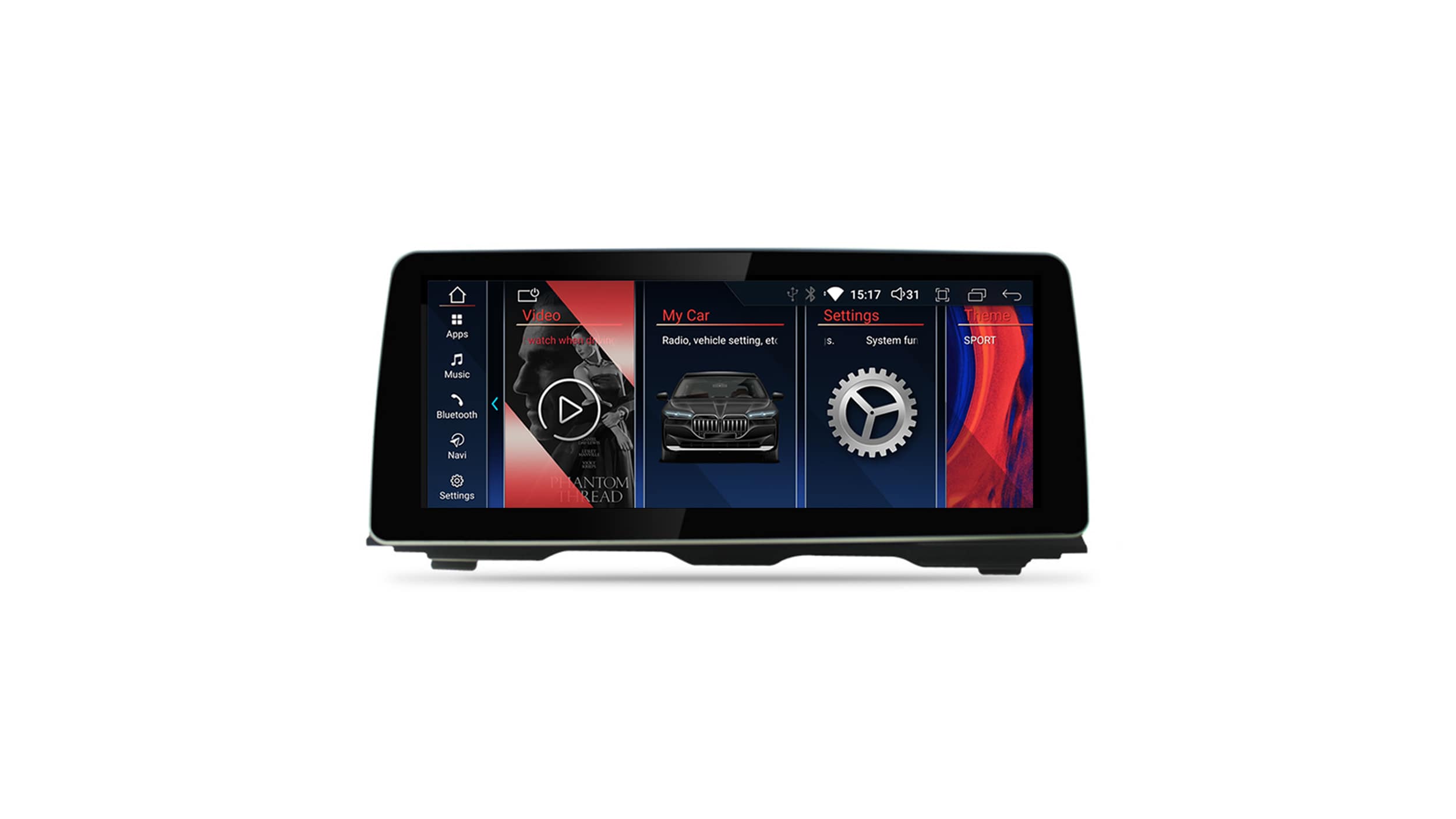 Android-Navigation V2 & CarPlay Touch für BMW 5er (F10 F11)